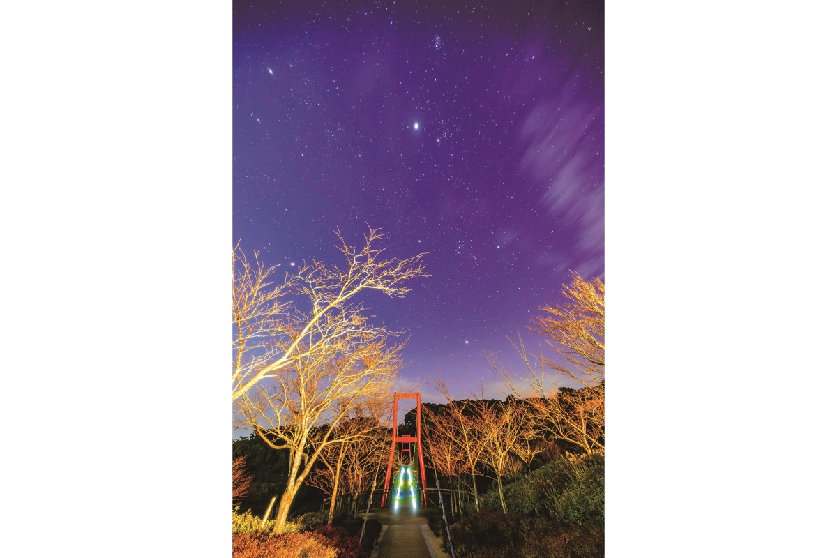 『冬の星空に魅了されて』秋冬部門優秀賞