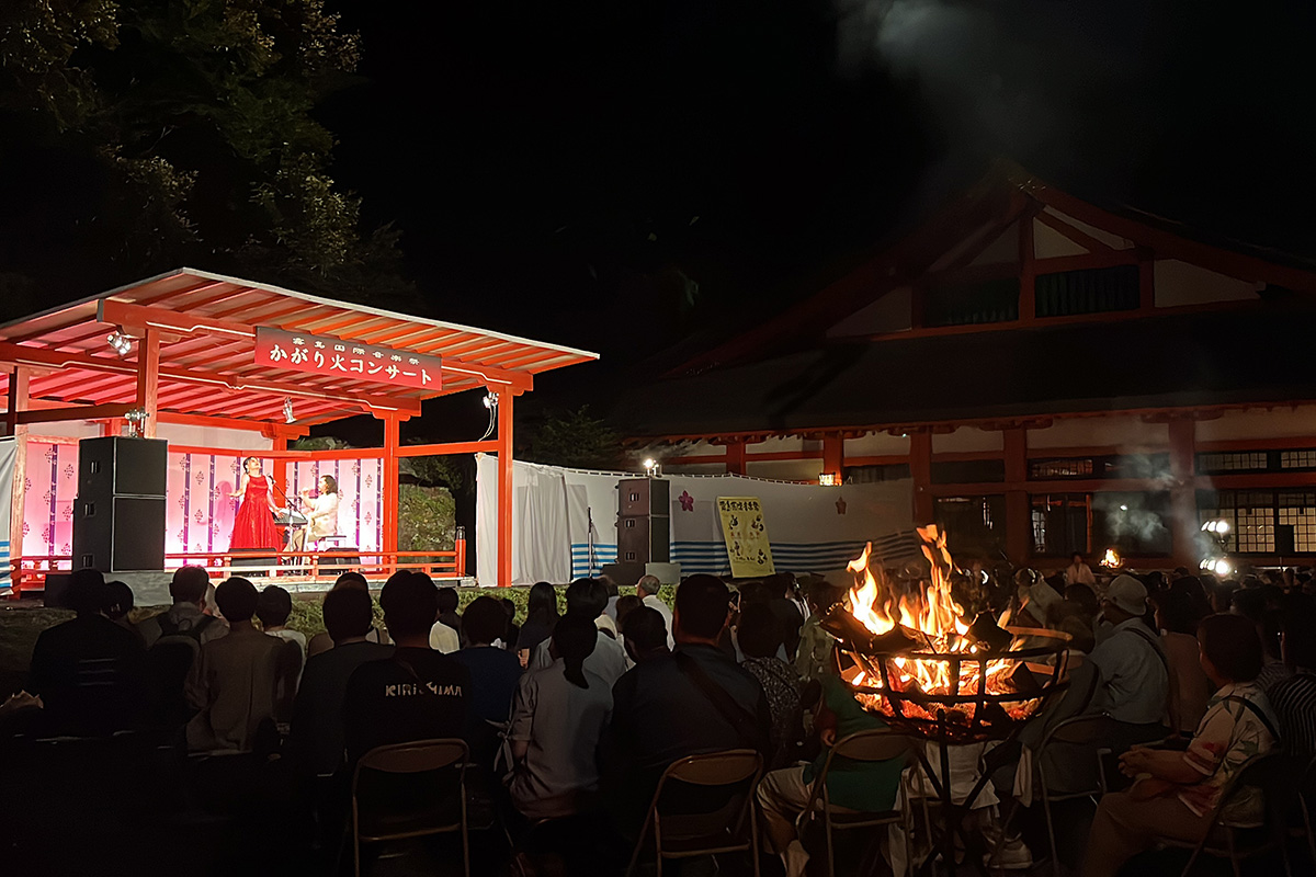 霧島国際音楽祭(借用)_かがり火コンサート3