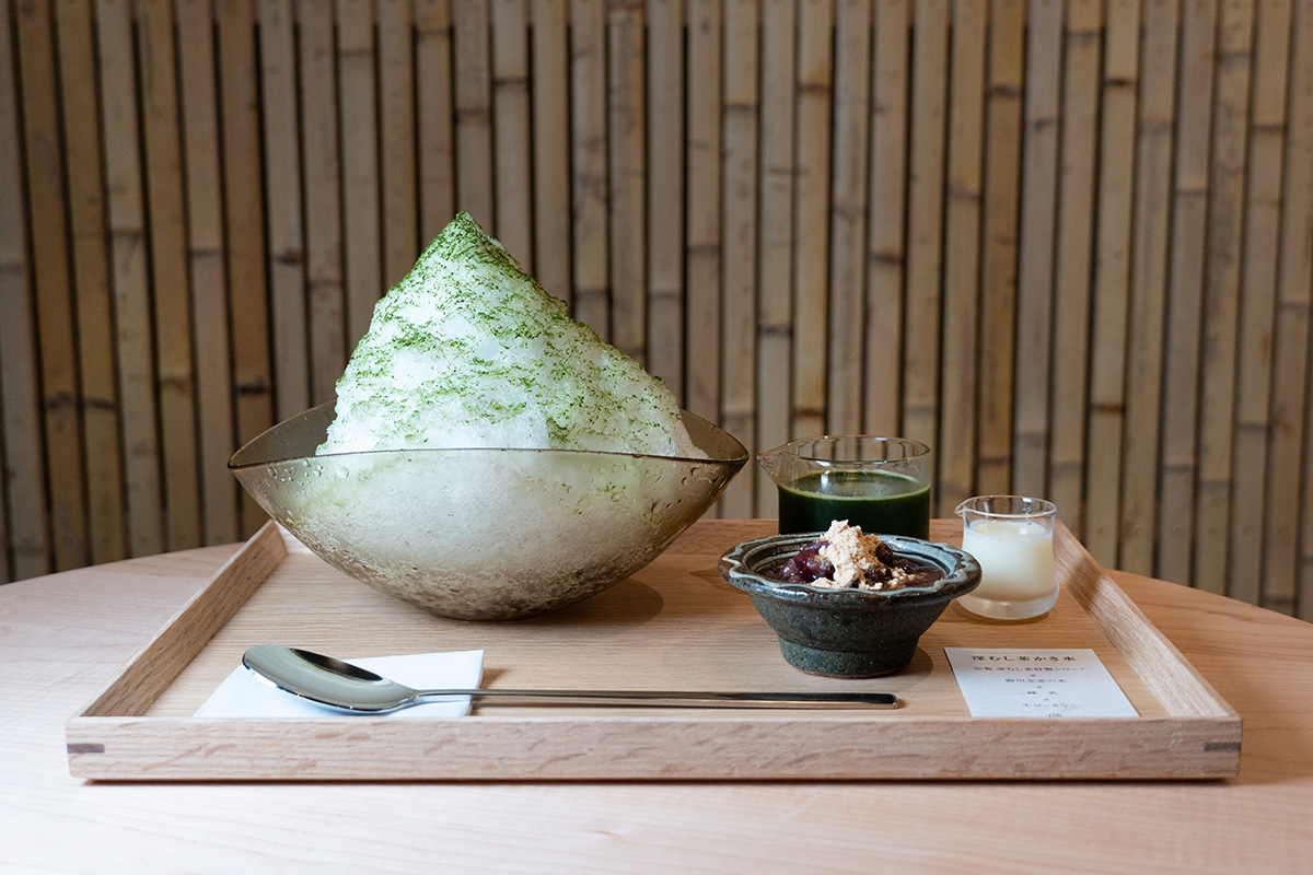 green tea room_かき氷1