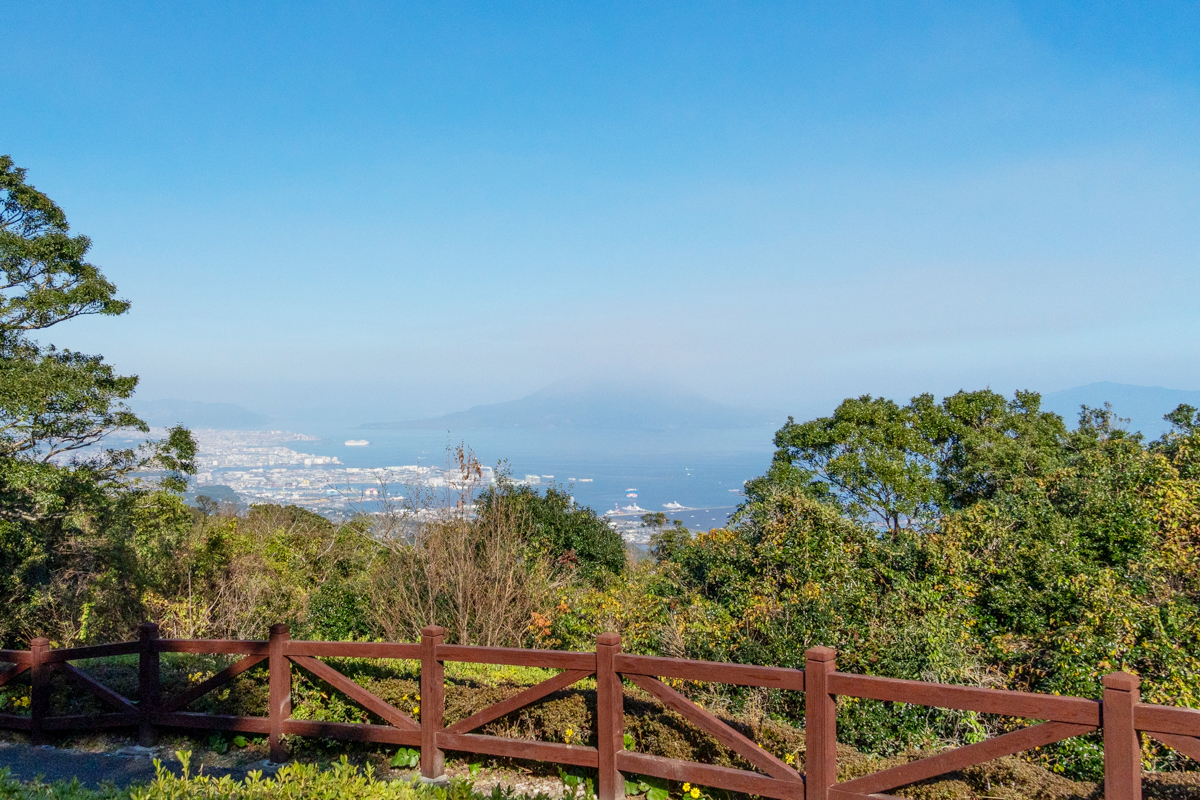 指宿スカイライン 錦江台展望公園(すかいぱれっと)