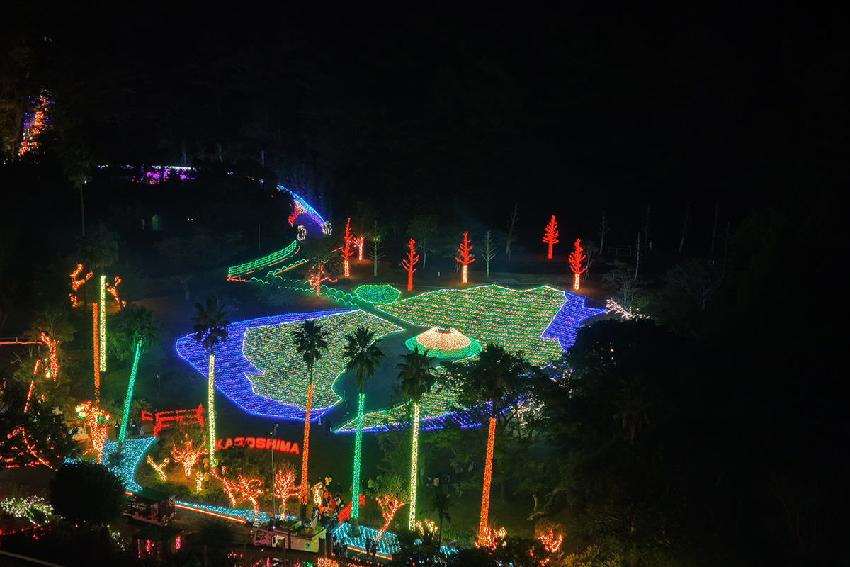 フラワーパークかごしま　ウィンターフェスティバル「フラワーパークイルミネーション2025」 画像2