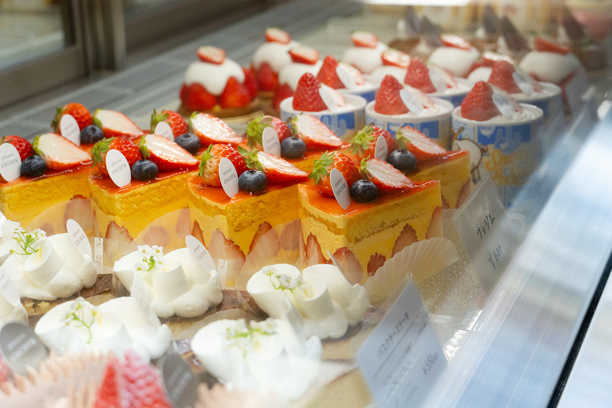 pâtisserie cocoru ショーケース